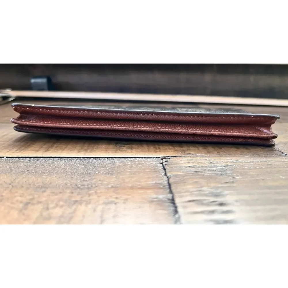 LOUIS VUITTON Vintage Monogram Long Wallet Unisex